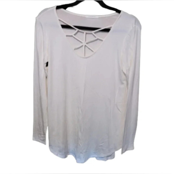 Cherish Tops - Cherish white long sleeve top
